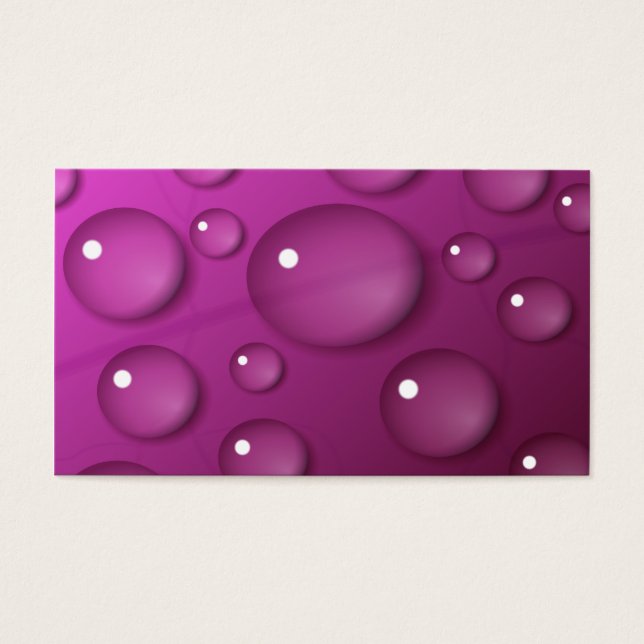 Rosa Wassertropfen Hintergrund (Vorderseite)