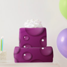 Rosa Wassertropfen Hintergrund Geschenkpapier