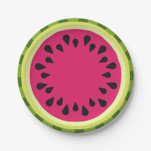Rosa Watermelon Slice Paper Teller