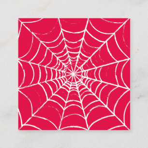 Rosa Web Quadratische Visitenkarte