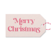 Rosa Weihnachten Groovy Modern Retro