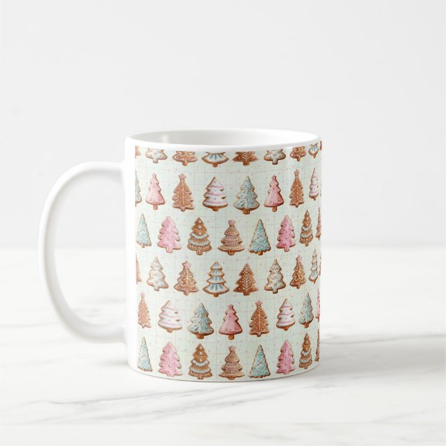 Rosa Weihnachten  Kaffeetasse (Links)
