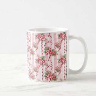 Rosa Weihnachtskaffee Tasse