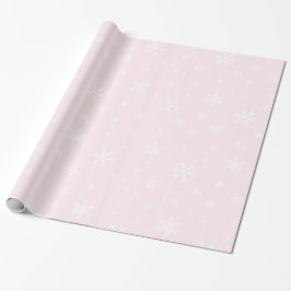Rosa Weihnachtswrapper Geschenkpapier