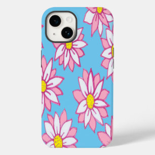Rosa weiß und blau Case-Mate iPhone 14 hülle