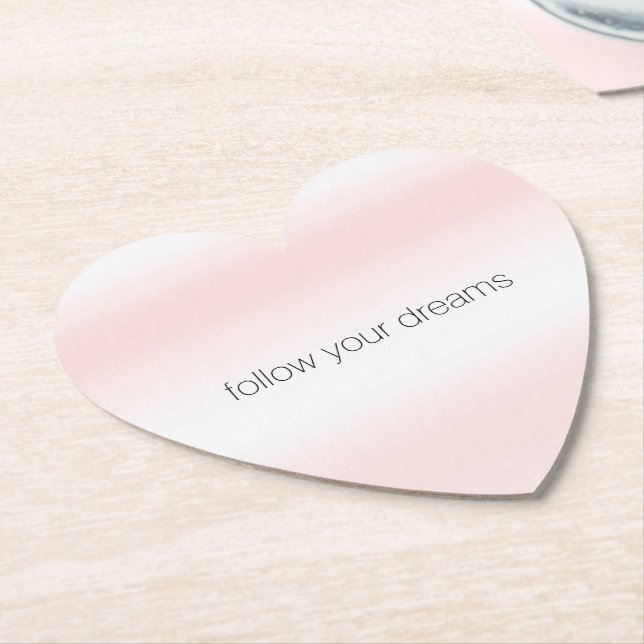 Rosa Weiße Gefärbte Krawatte Untersetzer (angewinkelt)