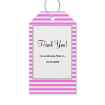 Rosa/weiße Streifen