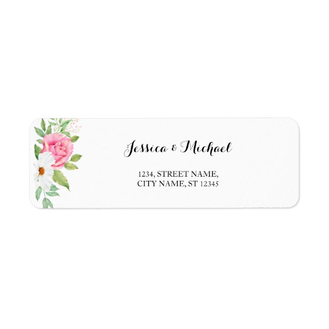 Rosa Weißer Kosmos BläsernBouquet Hochzeit (Vorne)