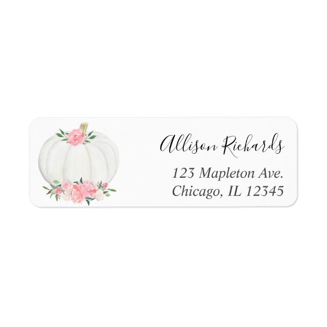 Rosa, weißer Kürbis, blumenfarbener Wasserfall (Vorne)