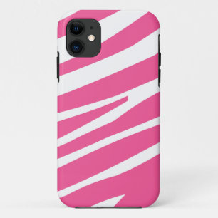 Rosa weißer Zebrastreifenspaß stilvoller iphone 5 Case-Mate iPhone Hülle
