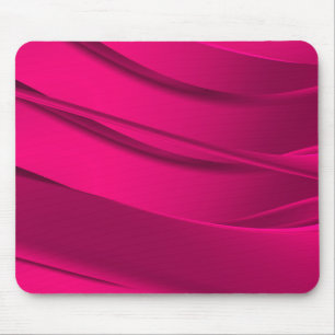 Rosa Wellen Mousepad