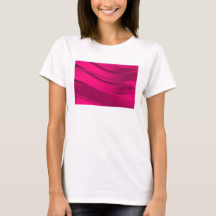 Rosa Wellen T-Shirt