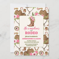 Rosa Western First Birthday Rodeo Baby Girl