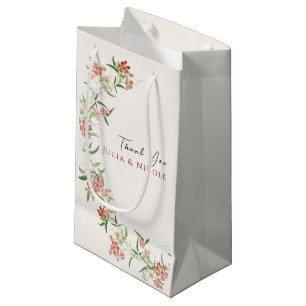 Rosa Wildblume Rose Frühjahrsfeier Kleine Geschenktüte