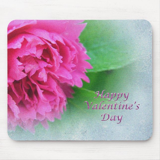 Rosa wilde Rose Mousepad (Vorne)