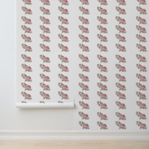 Rosa Wilde Rose - Peel & Stick Wallpaper Tapete