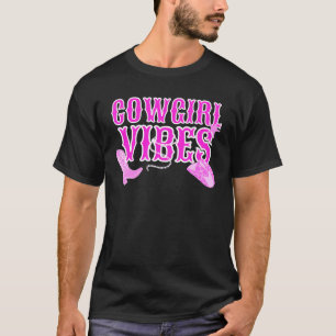 Rosa Wilde Westen Western Rodeo Yeehaw Land Cowgir T-Shirt