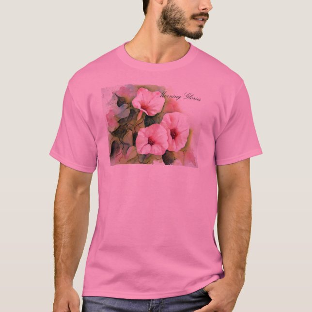 Rosa Winden T-Shirt (Vorderseite)