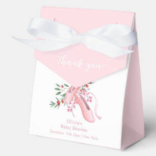 Rosa Winter-Ballerina-Tutu Kalte Babyparty Geschenkschachtel