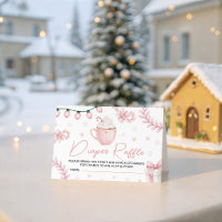 Rosa Winterwindel-Raffleticket
