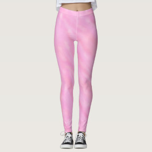 Rosa Wirbel Aquarell Leggings