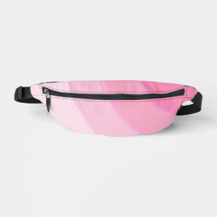 Rosa Wirbel ombre Bauchtasche