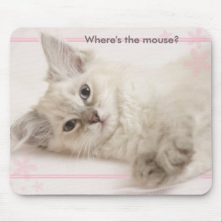 Rosa, wo die Maus ist? Mousepad