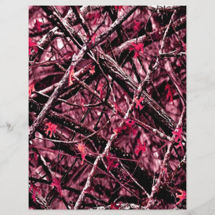 Rosa Woodland-Camouflage