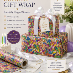 Rosa Wrapper Stylish Gift Wrap Roll Geschenkpapier