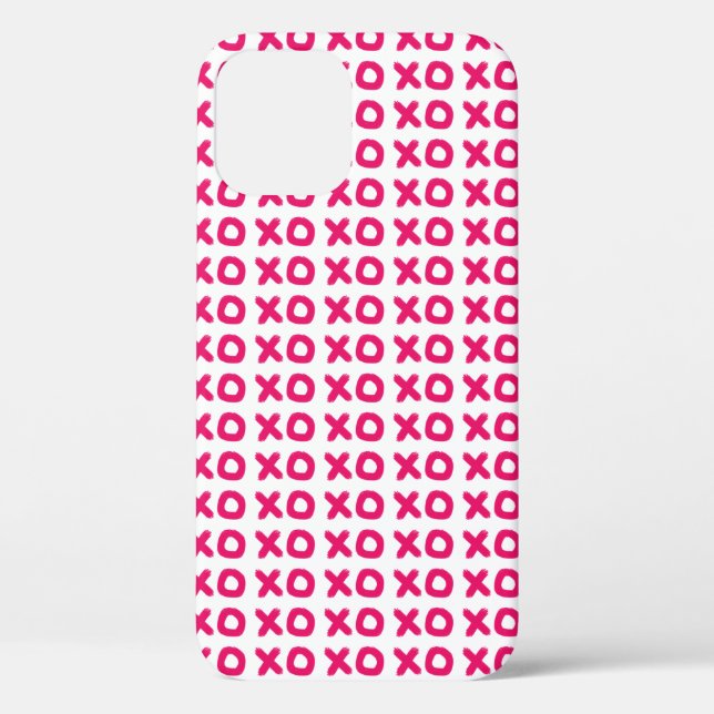 Rosa XO Case-Mate iPhone Hülle (Rückseite)
