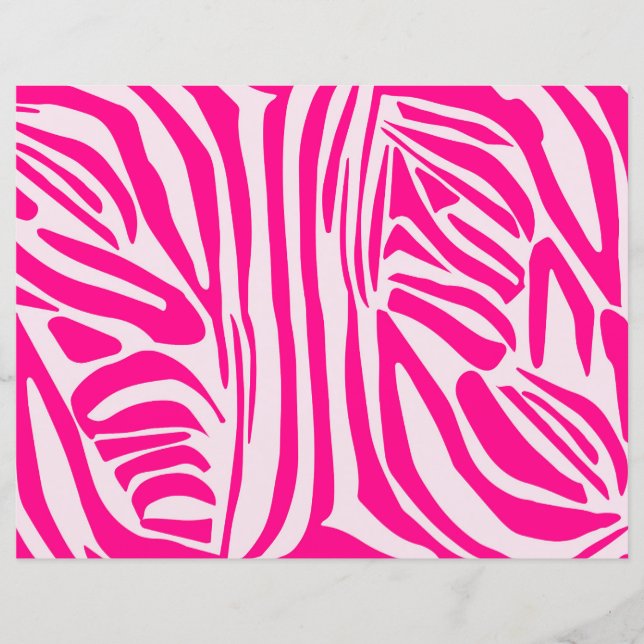Rosa Zebra (Vorderseite)