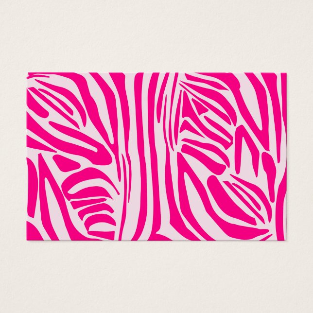 Rosa Zebra (Vorderseite)