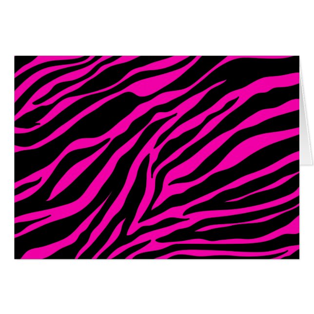 Rosa Zebra (Vorderseite (Horizontal))