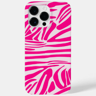 Rosa Zebra Case-Mate iPhone 14 Pro Max Hülle