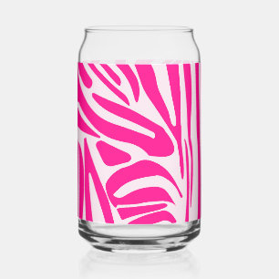 Rosa Zebra Dosenglas
