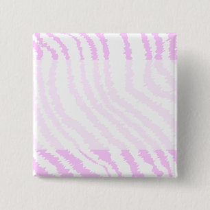 Rosa Zebra-Druck, Tiermuster Button
