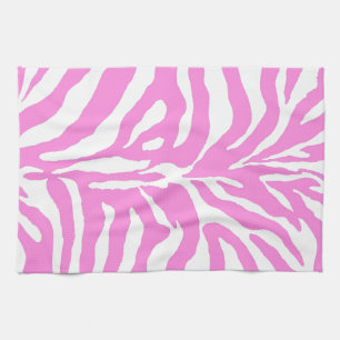 Rosa Zebra Handtuch