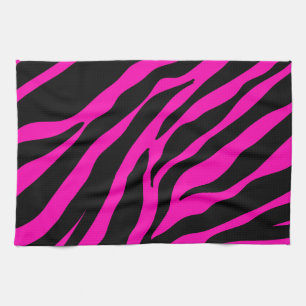 Rosa Zebra Küchentuch