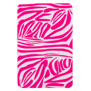 Rosa Zebra Magnet