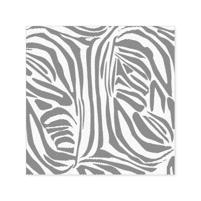Rosa Zebra Permastempel (Design)