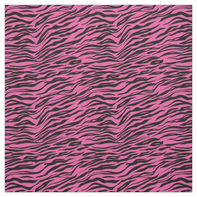 Rosa Zebra Stoff (Muster)