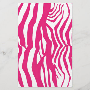 Rosa Zebra Streifen