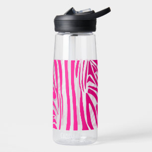 Rosa Zebra Trinkflasche