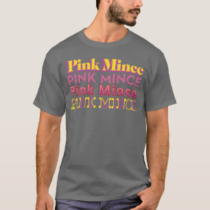Rosa zerkleinern Vielzahl T-Shirt