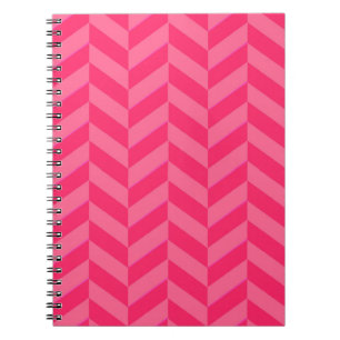 Rosa Zickzack trendy Writing Journal Notizblock