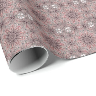 Rosa Zierpapier Geschenkpapier