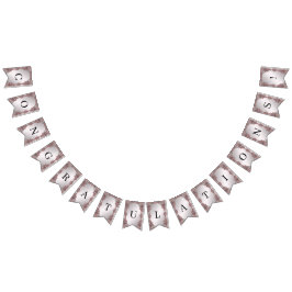 Rosa Zierschutzflagge Wimpelkette