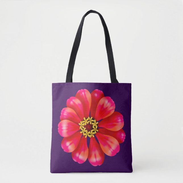 Rosa Zinnia (Vorderseite)