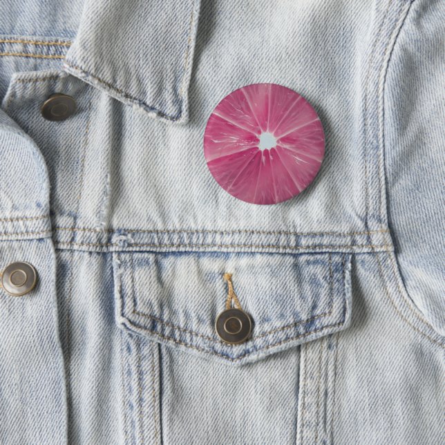 Rosa Zitrusfrüchte Button (Beispiel)