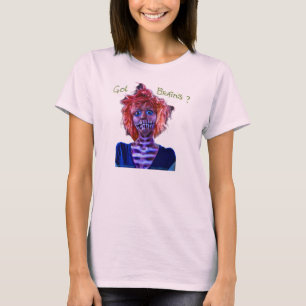 rosa Zombiemädchen T-Shirt